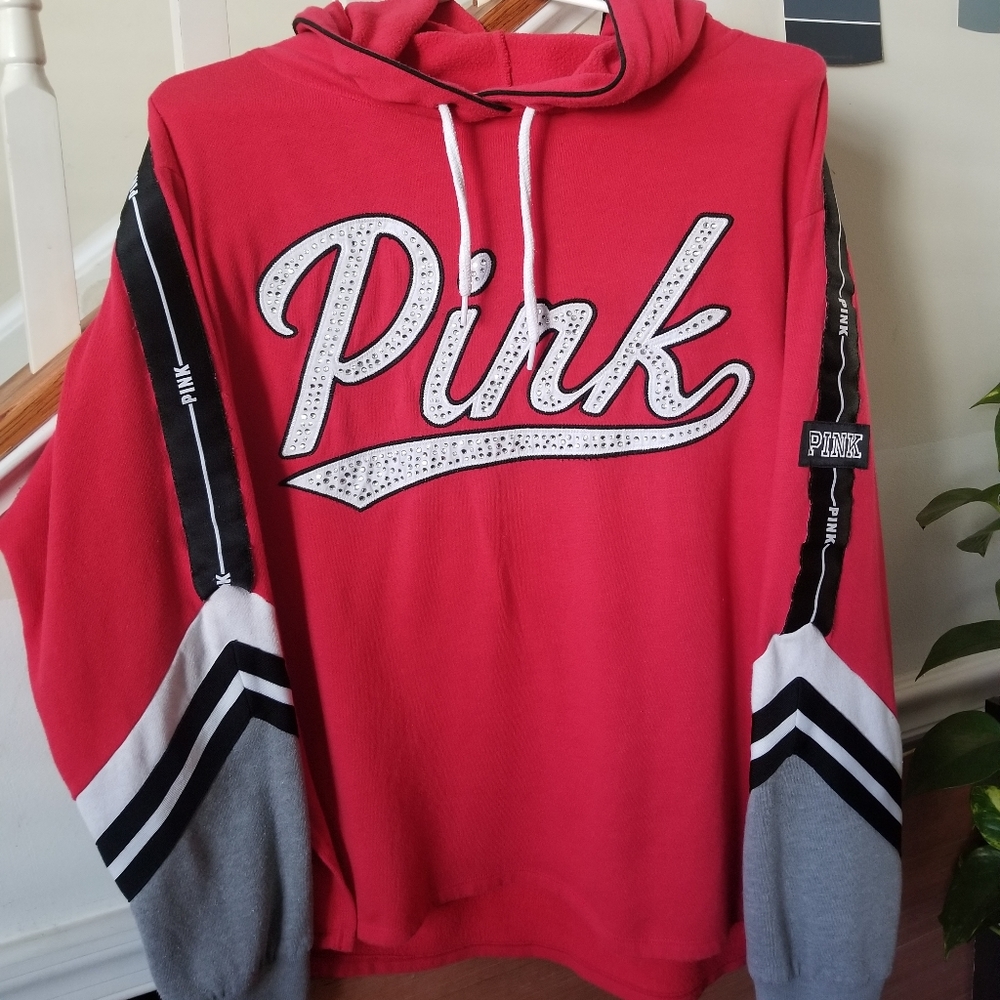 Victoria secret Pink rhinestone tunic pullover
